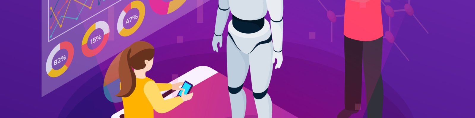 Artificial Intelligence Isometric Composition Artificial intelligence isometric composition human characters and robot on mobile device screen on purple background vector illustration SSUCv3H4sIAAAAAAACA3VRy2rDQAz8lUVn07T05lsPoVAohLa30IMsK47IemX24TYE/3u1eUAuvUma2dFo9gQdJiFoTyDel5QjZtEA7VMD3EvWKOihfVwaSBlzSZyMax1h5sHQc38T2Z7qHFrYsE6ewR6Vztp3ScTeY2AtCZbmRvti2gf1Ohz/o343gAMHOtattjayZzyb2Bp0+Mkcx6ujWXrWS4mll1rCrITe8Ofq2K7TsU6HiNNeKMrMsfY9J7ICXmKWnZBd7CRkcyF1NTtJOnKOQo50nDRJjcjty4jB0R4jktlIDkPvonaanaGjduLZ9TyLKZg+c6jzqURLxnVIhyFqsSczk8Xs7uN/cGvLHjsjrjefZ+EPDj0bK7i3zavbaRwtwQbyb80RmmugF620IjXfUy7oV/k+Yz3Yzy7L8gdtkPR19wEAAA==